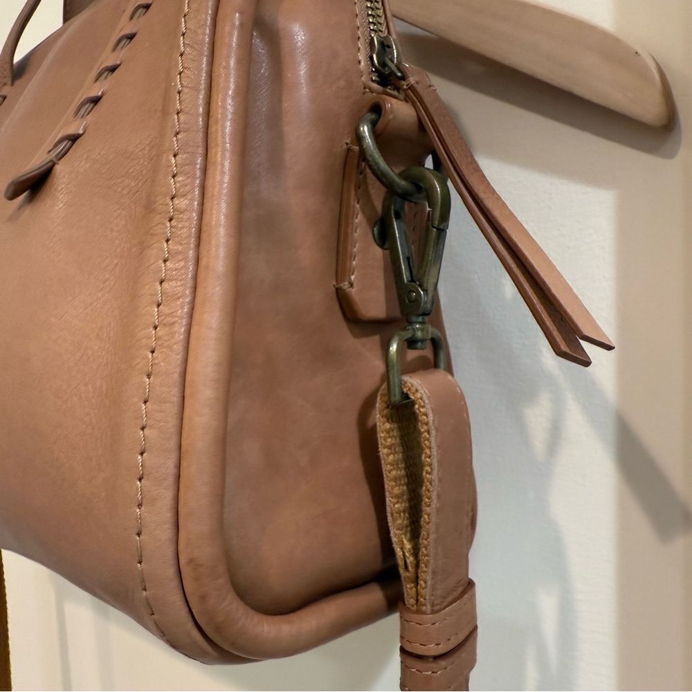 Lucky Brand Tan Leather Satchel - Picture 4 of 12